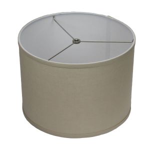 14 x 14 x 10 Round Lampshade with Washer Attachment 