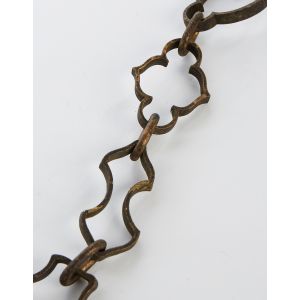 41 inch Moorish Moroccan Cast Iron Decorative Antique Chain 